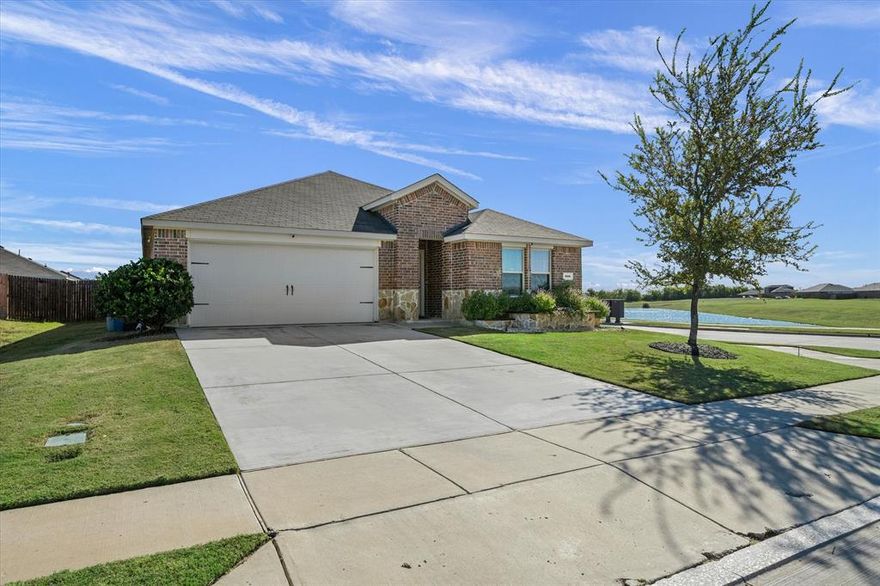 So many upgrades for this 4-bedroom, 3 full baths plus office home sits on a corner lot with all the amazing views of the stocked lake right from your living room, office and backyard. Welcome home to this peaceful small town living in beautiful Josephine TX! The open floor plan makes it easy to gather with friends and family and the kitchen features granite counters, a breakfast bar and under cabinet lighting. The large private primary suite offers a tiled shower and spacious walk-in closet for your own retreat. Step outside to enjoy your morning coffee on the covered patio while taking in views of the sunrise over the lake! The fenced yard includes a separate area for your furry friends and a private garden or sitting space with a raised bed garden and an auto watering system. You will love all the added touches such as the climate controlled 2 car garage, automated outdoor lighting, Lorax 24-7 outdoor security system that stays. Stroll the nearby walking trails around the lake and take advantage of neighborhood park and pool. Located in the friendly community with a small-town feel and great school district. 7.2 miles to Interstate 30 and 38.5 miles to downtown Dallas! This home is move in ready and has everything you have been looking for!