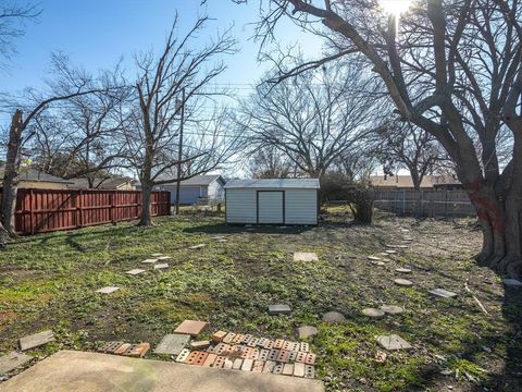 A home in Garland