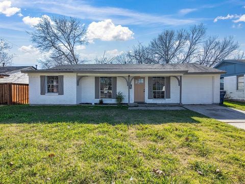 A home in Garland