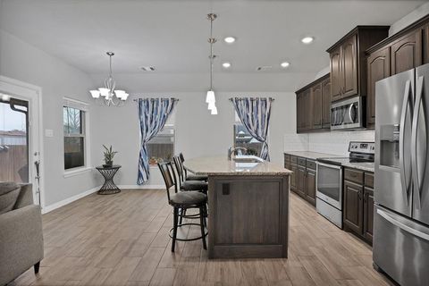 A home in Weatherford
