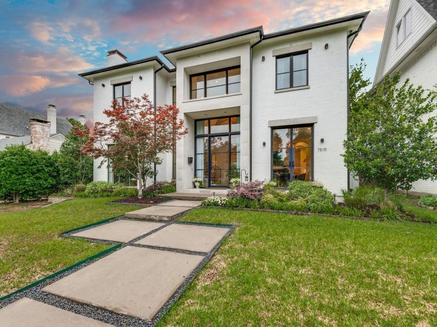 FANTASTIC PRICE!! This one you have to see to believe. Located on a quiet block in Highland Park ISD, 7816 Hanover Street is a timeless residence built by Edinburg Custom Homes and so well maintained by one owner, it feels and looks like new construction. A dramatic two-story entry leads to an open floor plan with clean lines, rich hardwoods, and natural light throughout. The chef’s kitchen features SS appliances, marble countertops, a large island, walk-in pantry, and open butler’s serving area that opens to the living and dining spaces, perfect for entertaining. The formal living area opens to a dedicated study through pocket doors that could be converted to a downstairs guest suite. The main living area opens to a covered, screened-in patio with fireplace and ceiling fan, overlooking a turf yard with ROOM FOR A POOL. Upstairs, the spacious primary suite offers a sitting area, separate dual walk-in closets, and a spa-like bath with soaking tub, frameless glass shower, and dual vanities. Each additional bedroom includes its own en-suite bath and walk-in closet, complemented by a large playroom or media room. Large laundry room with storage on the second floor as well. Ample storage throughout. This block is a no-through street allowing for kids to play out front while parents can watch and enjoy from the quaint patio off of the dining room. Minutes from Snider Plaza, Central Market and much, much more.