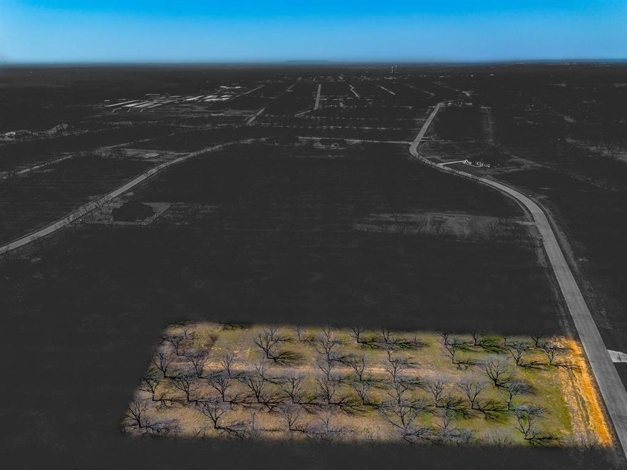 Howdy! Welcome to The Landings East at Pecan Plantation, LOT 3748, 2167 East Landings North, 1.565 acres. Beautiful lot full of Pecan trees. Perfect setting for those that desire more privacy and space. LOT measures 163 x 404 x 168 x 411. Site is complete with concrete roads, electric service, MUD water, MUD sewer. Orchard irrigation & high speed internet available. Min SQFT to build is 2,000. No time frame to build and you may use any builder. Discover the exceptional lifestyle of Pecan Plantation, a private, gated community nestled along 17 miles of the historic Brazos River within a 4,200 acre pecan orchard. Enjoy resort style amenities including two championship golf courses with full practice facilities, a full-service clubhouse with multiple dining options, marina with access to Lake Granbury, tennis & pickleball courts, pools, dog park, riverside parks, Airparks, camping, & 24 7 security with Fire & EMS services. The Village, features a bank, grocery store, restaurant, Pecan Medical Clinic, PT Services, pharmacy, golf cart shop, Vet Clinic, car wash, & Ace Hardware. Just minutes from the Historic Granbury Square officially the “Celebration Capital of Texas” under an hour from Fort Worth. Experience the perfect blend of tranquility, recreation, and convenience. Come see why you’ll want to build your dream home here! PPOA Mandatory Membership as of 9-1-25: PPOA Transfer Fee $1,091.00 + 73.65 (tax) = $1,304.49. Initiation Fee $4,381 EQUALS: $5,545.65 The monthly fee is $204.75 and includes trash service or $182.75 without trash service. Search YouTube 'Airplane Ride Around Pecan Plantation Rebecca Van Buren' to learn about our amazing community.