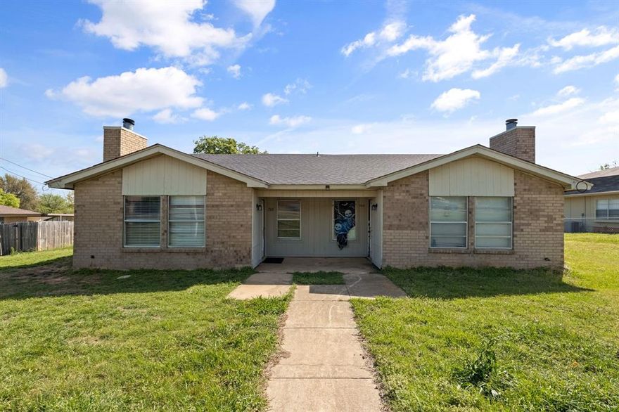 Welcome to this charming and well-maintained half duplex located at 7318 Davis Blvd, offering the perfect blend of comfort, convenience, and low-maintenance living. This inviting home features a thoughtfully designed layout with spacious living areas, abundant natural light, and a warm, welcoming atmosphere throughout. The open-concept living with a wood burning fireplace and dining space provides an ideal setting for both relaxing evenings and entertaining guests, while the kitchen offers ample cabinetry, generous granite counter space, and functionality for everyday living. The bedrooms are comfortably sized, providing peaceful retreats with plenty of storage as the closets are walk in. Outside, enjoy a side yard space perfect for outdoor gatherings, pets, or simply unwinding after a long day. With easy access to major roads, shopping, dining, and local amenities, this property offers both convenience and a desirable location. Whether you're a first-time buyer, downsizing, or looking for an investment opportunity, this half duplex is a fantastic option you won’t want to miss.