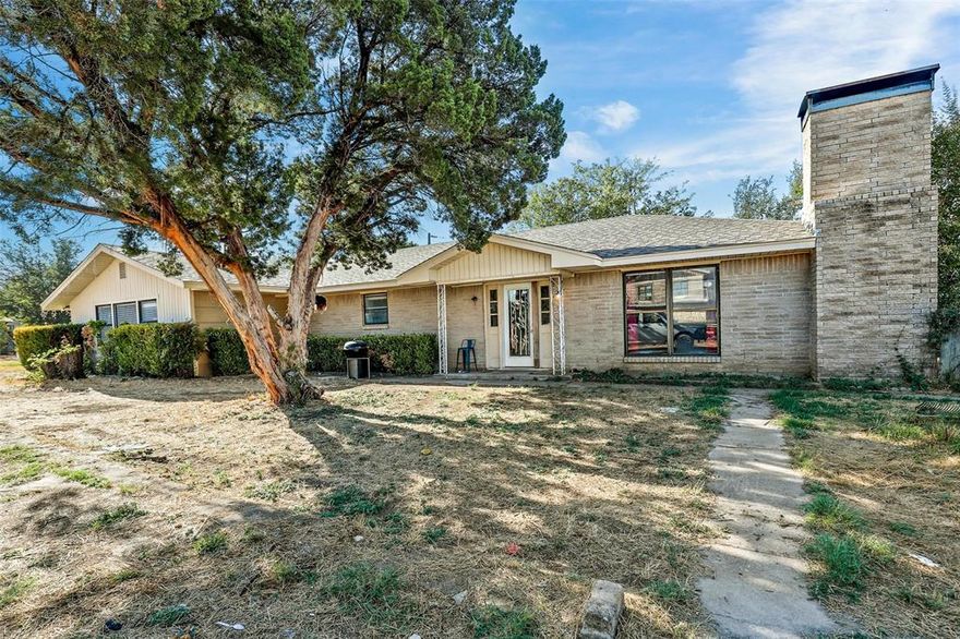 Welcome to this charming and ready-to-live-in home located in the city of Blum, TX! Prepare to fall in love with this beautiful 3 bed-2 bath house. Offering 1683 sqft of living area. As you enter the living room, you'll be drawn to the cozy fireplace. The spacious kitchen provides a functional space for cooking and entertaining. Down the hallway you'll discover the master bedroom with an ensuite bathroom, 2 inviting bedrooms and a second full bathroom. Don’t forget the spacious backyard with plenty of room for outdoor activities. Conveniently located minutes from Chisholm Trail Park and Lake Whitney. Schedule a viewing now!