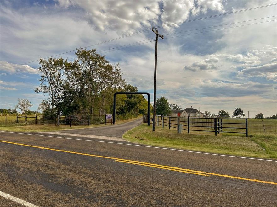 Conveniently located just 5 miles from town, 1 hour from Byran-College Station and between Houston and Dallas. As you set foot on this property, you will be greeted by open pastures with improved grasses and scattered mature oak trees. The custom built home has been recently remodeled throughout. The ranchs low fencing and strategically placed cross fencing provide ample flexibility for various uses, making it an ideal property for cattle ranching or other agricultural pursuits. The property showcases a remarkable set of pipe cattle working pens, thoughtfully designed to accommodate every aspect of cattle management. There is an 18-wheeler load-out chute and multiple sorting pens, constructed within the last five years. The tight-knit atmosphere and friendly neighbors create an inviting environment where you and your family can thrive.
