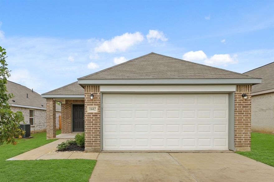 Love where you live in Christian Meadows in Ennis, TX! The Grove floor plan is a charming 1-story home with 3 bedrooms, 2 bathrooms, and a 2-car garage. This home has it all, including privacy blinds and vinyl plank flooring throughout the common areas! The gourmet kitchen is sure to please with 42-inch cabinets, granite countertops, and stainless-steel appliances! Retreat to the oversized Owner's Suite featuring double sinks with granite countertops, a separate tub and shower, and spacious walk-in closet! Enjoy the great outdoors on the covered patio! Don't miss your opportunity to call Christian Meadows home, schedule a visit today!