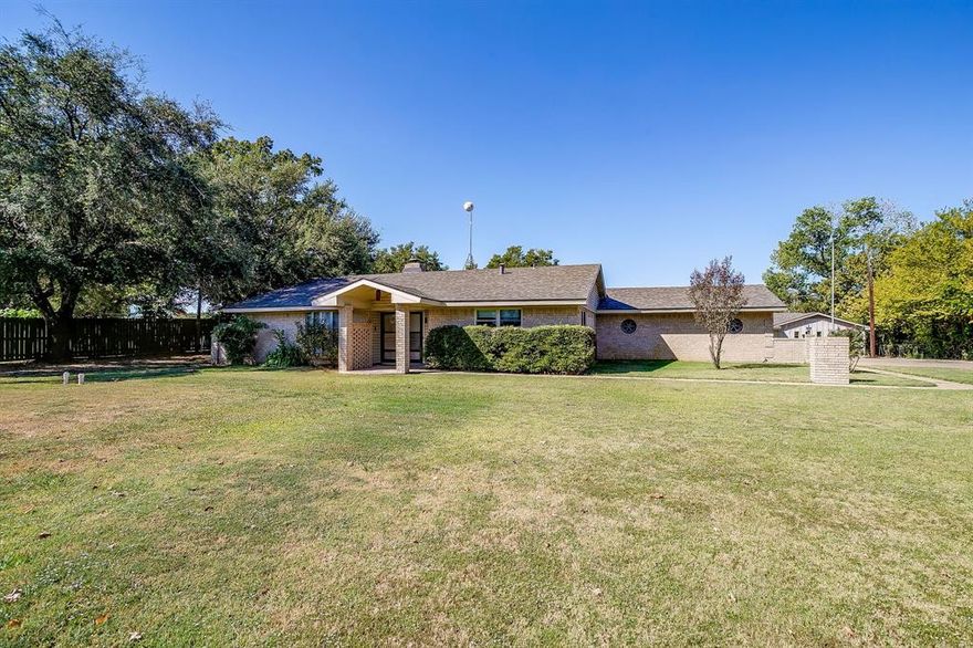 Looking for a property to run your business?? Prime Commercial location for lease with 4 acres On I-35 with Road Frontage on the service road. Located right past Hidden Creek Parkway going South. Currently zoned Commercial. Presently the property has a 2,088 SF house with 3 offices, 2 bathrooms, reception and a kitchen with attached 2 car garage perfect for office spaces AND a separate 400 SF Office building with 4 separate spaces. Also has a storage building for storing light equipment.  High traffic area in burleson and this site offers excellent visibility and accessibility, making it ideal for a commercial business.