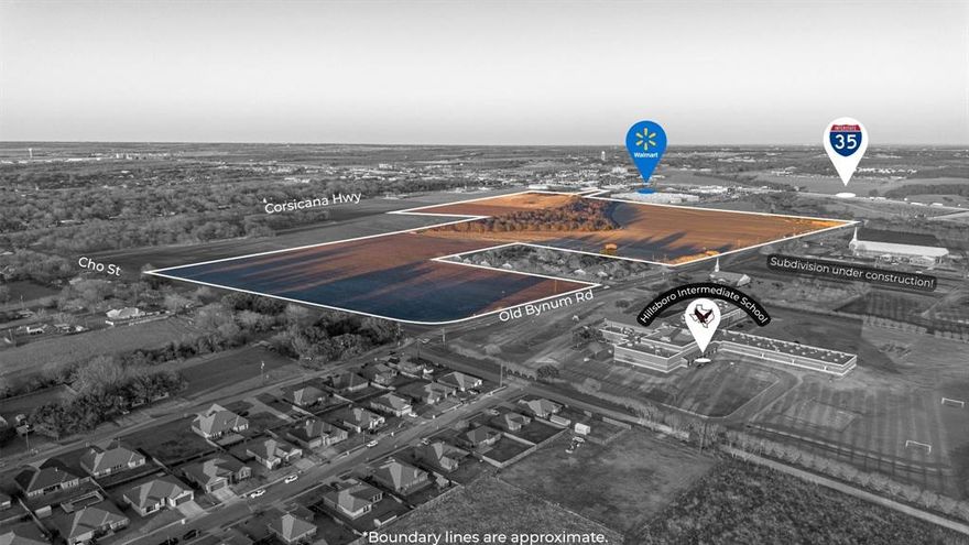 Seize the opportunity to acquire prime commercial land located just minutes from Interstate 35 in Hillsboro, Texas. This expansive property is perfectly suited for housing development, offering exceptional accessibility and growth potential in a rapidly expanding area. With its strategic location, the site provides easy access to major highways, making it ideal for residential projects. It’s also close to essential amenities like schools, shopping centers, and parks, attracting families and individuals alike. This land allows for various housing options, including single-family homes and multi-family units. Hillsboro's favorable economic landscape and community support for new housing projects create a promising environment for investment.