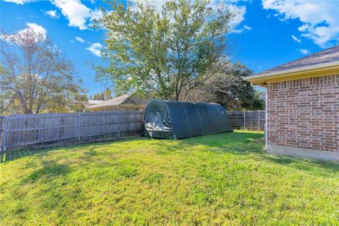 A home in Cleburne