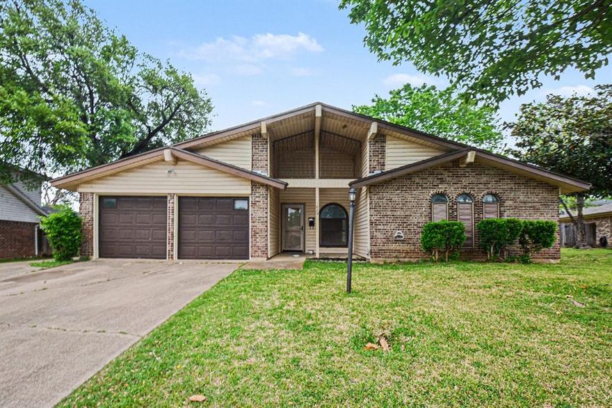 Charming and move-in ready, this well-maintained home in Grand Prairie offers comfort, convenience, and great value.
Nestled on a quiet cul-de-sac, this inviting property features a bright and open living area with plenty of natural light—perfect
for relaxing or entertaining. The kitchen offers ample cabinet space, modern finishes, and a functional layout that flows
seamlessly into the dining area. The bedrooms provide comfortable retreats with flexibility for family, guests, or a home
office. Step outside to enjoy a spacious backyard, ideal for outdoor gatherings, gardening, or creating your own personal
Continued... See Addendum Property Description 1