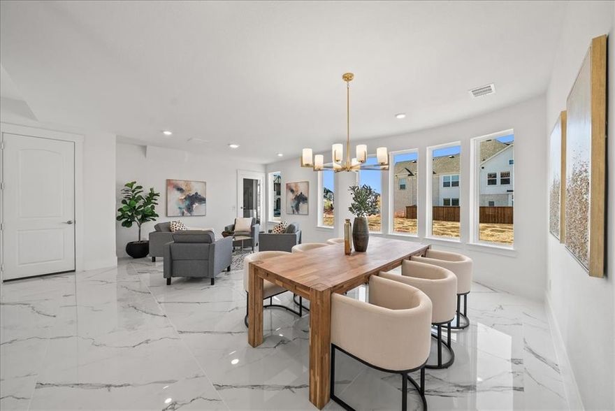 ***Seller Motivated***Experience refined sophistication in this meticulously crafted modern Mediterranean residence with architectural elegance by Grand Homes; located in the heart of Frisco. Completed in 2024 and never-lived-in, this expansive 4,800 sq. ft. custom-built residence blends timeless taste with modern innovation and exceptional energy efficiency. From the moment you enter, you’re greeted by exquisite marble flooring, soaring ceilings, abundant natural light, and a dramatic dual staircase that truly sets a grand tone. A robust 1,000-pound residential elevator enhances the home’s effortless flow, providing seamless access to every level with unmatched convenience. The gourmet kitchen is a chef’s dream, showcasing KitchenAid commercial-grade appliances, a 6-burner gas range, an oversized island, sleek 42-inch cabinetry, a spacious walk-in pantry, and an adjacent wet bar; perfect for both intimate gatherings and large-scale entertaining. The main level also features a versatile mother-in-law suite or private executive office. Upstairs, discover 4 generously sized bedrooms, a large game room with a second wet bar, an additional living area, and impressive storage throughout. Intentional custom touches continue with a central vacuum system and a sprawling 350 sq. ft. extended patio running the full width of the home; ideal for outdoor living. Just minutes from premier destinations including The Star, PGA Headquarters, and the highly anticipated Universal Kids' Resort, this residence offers unparalleled access to Frisco’s finest amenities. Zoned to highly acclaimed Frisco ISD schools, this home delivers exceptional luxury, lifestyle, and convenience in one extraordinary package.