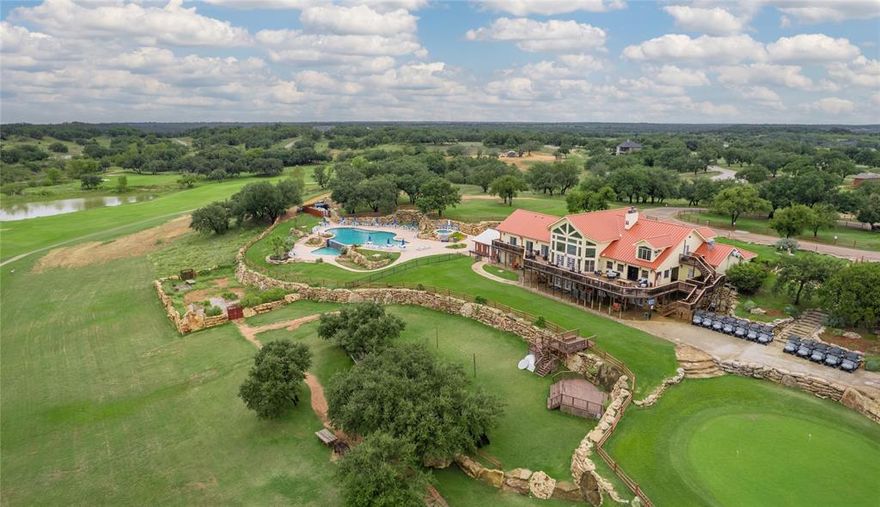 Great flat area on the course to build your dream home! Right at the front of the community with easy access to the hwy for commuting. Property provides over a half acre in a culdesac on the 9th green. This lot includes all amenities associated with the hideout! To name a few, The huge waterfall pool over looking the beautiful course with a jacuzzi, pickle ball courts, tennis courts, volleyball courts, fitness center, free stays up to a certain limit for all RVs spaces, cabins and resort rooms, 4 rounds of golf per month that do roll over. Come check out this great community and live the resort lifestyle!