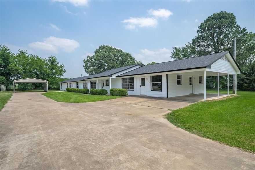 ***TRIPLEX***TURNKEY RENTAL PROPERTY***INCOME PRODUCING***
If you are looking to add to your portfolio, then take a look at this oversized, cash flowing property boasting 4,188 square feet over 3 units. This triplex was renovated in 2022 (including roof) and since then the property has had updated plumbing, electrical, paint, made up to code for tenants to lease and many more updates that have receipts. Unit 512 has all new vinyl plank flooring throughout and a completely new bathroom, including shower, tub, vanity and toilet. Units 510 and 512 are currently leased and Unit 514 is now listed for lease after tenant moved out. All units combined leased for $4,075 when fully occupied. There is also room to increase rents going forward. Unit 510 (1,087 square feet) has 2 beds and 2 baths with an attached carport. Unit 512 is the largest unit at 1,775 square feet. This unit has 3 traditional bedrooms and 2 large living areas (the previous tenant used the second living area as a 4th bedroom with its huge closet) and 1 larger bathroom. Unit 514 (1,245 square feet) has 2 bedrooms and 1 bathroom and has a more open floorplan. There are 3 covered parking spaces and 3 additional uncovered parking spaces. Each unit has an assigned covered and uncovered parking space. The backyard is massive and has plenty of room to add additional units for future growth, as it has access to the road. Due to the property only having 1 water meter, the owner has been paying for water, sewage and trash. This can be solved by installing separate submeters and then having tenants paying for all utilities. Tenants pay for electric and internet. There is a community park and community pool within walking distance right across highway 80. The listing agent is also the owner.