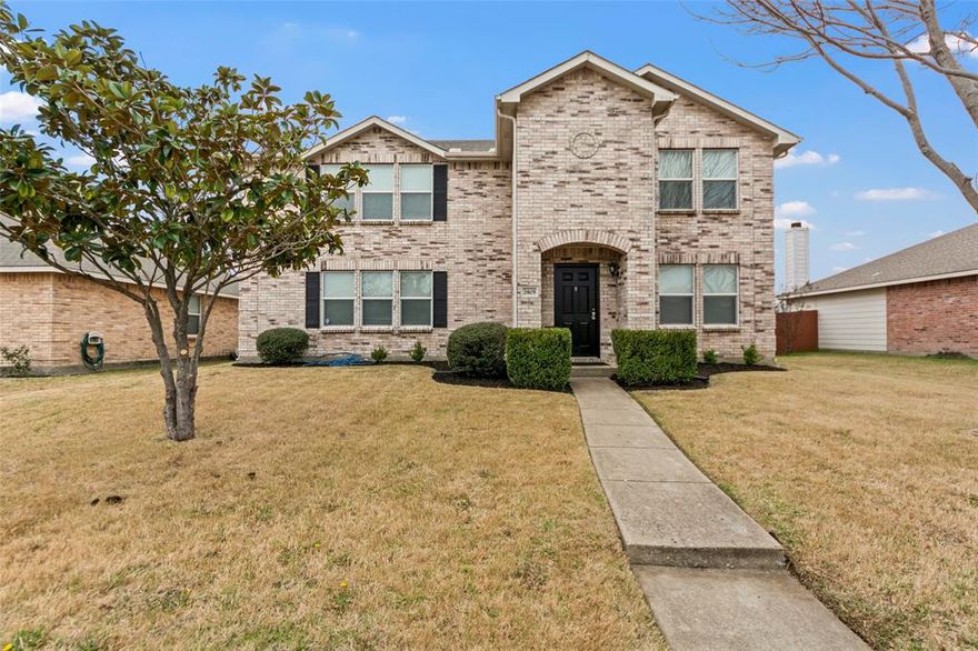 Welcome to your spacious move-in-ready new home, situated in Rockwall ISD. Perfect for families, this home features oversized bedrooms providing plenty of room for everyone to spread out and relax. Features excellent layout with primary bedroom located on first floor and other 3 bedrooms with large game room upstairs. Enjoy the fresh feel of NEW carpet throughout and newly installed flooring. The HVAC system, replaced in 2023, ensures year-round comfort and efficiency. LVP flooring installed on Master Bedroom 2026. Brand New Carpet all upstairs. New WIFI controlled Garage Opener 2026. All New Cedar Wood Fence 2024. Complete NEW Paint, including Garage 2026. New WIFI controlled Sprinkler System installed 2025. With ample space for all your needs, this home is the ideal choice for your next move.