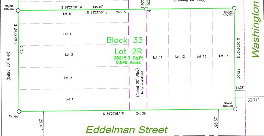 Hard to find commercial lot in the heart of Pilot Point, Texas. Located just north of the historic town square on Washington Street, this .648 acre C2 zoned property sits in a high traffic, high visibility corridor where your business will be seen. Pilot Point is one of North Texas's fastest growing small towns and commercial lots this close to the square rarely come available. If you've been looking for the right spot to plant your flag in a thriving community, this is it. Call today for details.