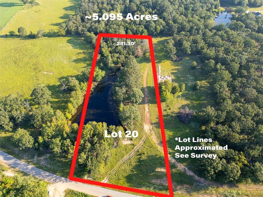Have you dreamed of living at Twin Lakes subdivision? This breathtaking neighborhood is located only 10 minutes from Downtown Lindale and only 1.5 miles from I-20. This lot features 5 acres with a large pond. The topography of this lot allows for great building sites. Although it is a Tyler address this property is located in Lindale ISD. win Lakes features a county maintained roads. This is a must see lot for people who strive for a little bit of country!