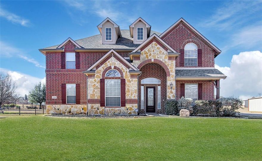 Situated in a quiet neighborhood, this spacious 4 bedroom, 4 bathroom home offers 4,350 square feet designed for family living on nearly 0.75 acres. The functional layout includes a dedicated office with a walk-in closet, ideal for working from home or homework space - or could even be a 5th bedroom with easy access to the full bathroom downstairs - an oversized dining room for gatherings, and an eat-in kitchen perfect for everyday meals. Upstairs, enjoy a media room with sink and built-in cabinets, a game or additional living room for play or relaxation, three bedrooms with walk-in closets, two jack-and-jill bathrooms, and brand-new carpet throughout the upper level. Ample storage throughout the home, a long driveway, and a 3-car garage provide convenience for busy households while the generous lot offers room to play, entertain, and grow.