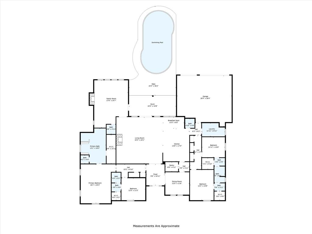 A0080 W W FORD, TRACT 38-02, ACRES 5.4818 - Residential