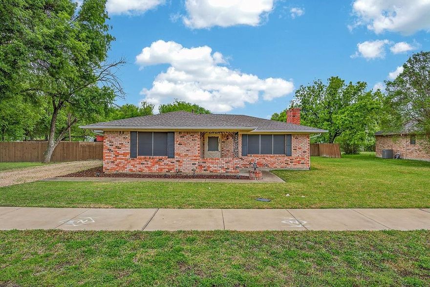 Welcome home to this beautiful brick residence situated on a spacious, nearly half-acre lot in desirable Palmer. Offering the perfect blend of timeless charm and modern comfort, this home features a large, open-concept interior designed for effortless living and entertaining.
Step inside to discover soaring spaces illuminated by natural light, highlighted by luxury plank flooring and tile throughout the entire home. A striking brick wood-burning fireplace serves as the heart of the living area, creating a warm and inviting atmosphere for cozy evenings or gatherings with friends and family. The thoughtfully laid-out floor plan boasts generously sized rooms that provide flexibility for any lifestyle.
Outside, enjoy your private backyard oasis complete with a covered patio—ideal for year-round outdoor entertaining, barbecues, or simply relaxing. The standout feature is the 500 sq ft detached building with electricity, perfect for a home gym, man cave, she-shed, home office, or creative studio.
This move-in-ready gem offers abundant space inside and out, making it an exceptional opportunity for families, entertainers, or anyone seeking room to grow in Palmer.
