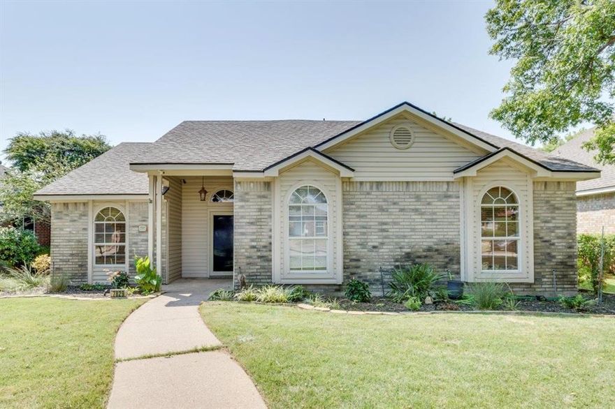 Seller giving $5,000 remodel credit to buyer at closing. One story home with an open floor plan and has been newly painted a neutral color. You walk into this beautiful home into the big living room with a brick fireplace and travertine flooring. The kitchen has granite countertops, custom cabinets and an island along with a stainless steel range and refrigerator. The dining room has a large butler pantry to hold all your entertaining dishes and much more. Perfect home for entertaining with family and friends and has 4 bedroom and 3 full bathrooms. The front and back yards have been beautifully landscaped and there is a backyard shed for extra storage. Close to restaurants, shopping and major highways.