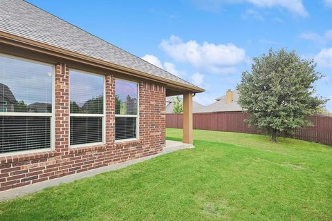 A home in Aubrey