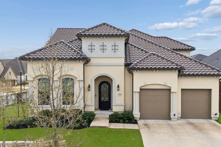 Built in 2022 by Toll Brothers in Aledo ISD, this Juniper floor plan offers 3,579 sf of thoughtfully designed living space with 4 beds, 4.5 baths, a dedicated office, formal dining room, breakfast area, upstairs living room, and a 3-car garage. Situated on a large corner lot with established landscaping, the home is filled with natural light from oversized windows and features high ceilings along with an expanded kitchen, living room and breakfast area that create the spacious layout. The kitchen features a SubZero built in fridge, JennAir range, double ovens, and upgraded cabinetry, quartz countertops, a butler’s pantry, and a Kohler Sensate motion sense faucet. A 12' multi slide glass door connects the living space to the outdoors, which includes a natural gas hookup for grilling and is prepped for a future pool and outdoor kitchen.

The primary suite includes tray ceilings and a luxury bathroom with freestanding tub, frameless glass shower, upgraded tile selections, and quartz countertops. Hardwood flooring runs throughout the main areas, with recessed lighting and high ceilings creating a bright and open feel.

Additional upgrades include Sonos speakers throughout the home, custom Graber shades with motorized controls, a Generac 26kW whole house generator, and EcoWater whole home water treatment system with reverse osmosis drinking filtration. The 3-car garage includes an EV charger, custom built in storage by Closet Factory with butcher block workspace, and an OmniTrack organization system. 

Walsh is one of the most desirable master planned communities west of Fort Worth, offering an amenity rich lifestyle with miles of hike and bike trails, multiple resort style pools, tennis pickleball and basketball courts, parks, playgrounds, dog parks, and community green spaces. Residents also enjoy the Makerspace, fitness center, neighborhood market and regular planned community events, all within Aledo ISD and with convenient access to both Fort Worth and Dallas.