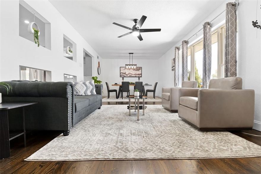 Fully Furnished with everything from linens to coffee! Monthly or short term leases welcome. Completely renovated 3 bedroom (2 master suites), 3 full bath home on oversized corner lot with huge fenced yard with three outdoor areas! Your dogs will love the dog-door access to the private yard with pergola and outdoor dining and seating. 

Home features many upgrades from hardwood floors, stainless steel appliances, stone countertops, updated bathrooms. Newly furnished and fully stocked, just bring your clothes! 

Conveniently located on the Walnut Hill corridor with easy access to all of Dallas' major attractions and expressways.