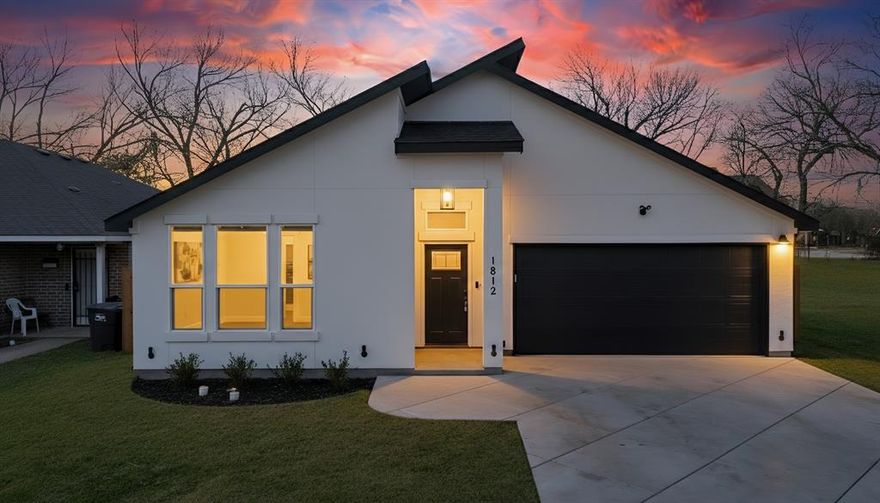 Welcome to 1812 Dillard St., a beautifully designed 3-bedroom, 2-bath home built in 2023, offering a fresh modern twist with stunning finishes throughout. This thoughtfully crafted residence features clean lines, contemporary design elements, and an open, functional layout perfect for everyday living and entertaining. Enjoy stylish interiors, quality craftsmanship, and a move-in-ready feel. Conveniently located near major freeways, this home provides easy access to shopping, dining, and all that Fort Worth has to offer. Modern comfort, prime location, and timeless appeal—this one checks all the boxes.