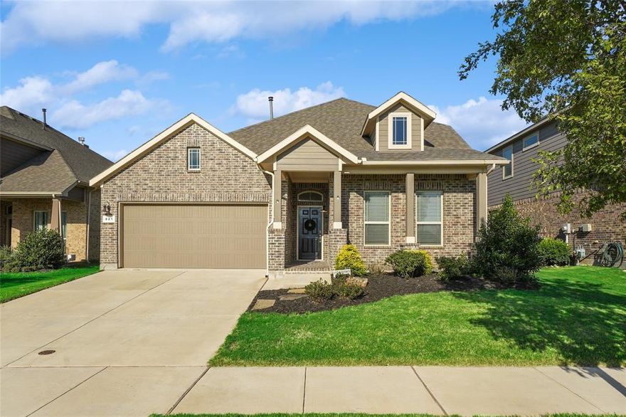 Agent is holding it open, call or text for details.   Landlord is offering 50 percent off the security deposit for a limited time.  Cable and Internet included; Landlord pays HOA.  
Great one story feel with a bonus flex space upstairs!  Agent has some scheduled showing times coming up this weekend.  Contact for more detail.      
Sought after floor plan, One and half story home with many upgrades in Harvest, an award-winning master planned community. This house has it all- 3 bedrooms, 3 full baths, plus study and a large game room! Greenbelt views and extremely close to neighborhood pool. Light, bright, open floor plan with big windows. Built for entertaining with its open kitchen, dining and living spaces. Kitchen features large island, gas stove, gorgeous countertops, white cabinets, and a deep walk-in pantry. Design featuring architectural details like box ceilings, wide baseboards, art niche, barn door, designer lighting and wood-look flooring. The 4th room downstairs could function as an office, den, study, guest room, or playroom.  Upstairs you find a huge bonus room with a full bath and lots of storage. Large private feeling backyard with a covered patio. This is a perfect place to relax at the end of a day .
This master-planned community hosts many resident events and features beautiful amenities, pools, parks, trails, workout facility, coffee shop, and more.  Want to see it?  We can help make that happen.