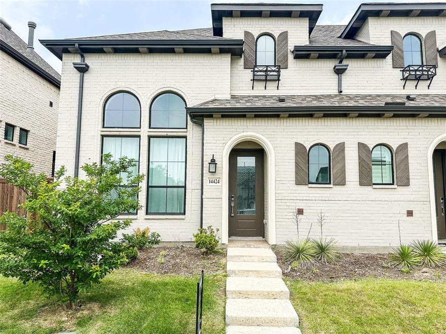 Discover this stunning high-end townhome nestled in the prestigious Walsh Ranch community. Boasting modern elegance and superior craftsmanship, to offer a seamless blend of luxury and comfort. You’ll meet soaring ceilings and abundant natural light illuminating the premium finishes throughout. A The open-concept living area is perfect for entertaining, with abundant natural light illuminating the premium finishes throughout. The second-story loft adds a versatile touch, ideal as a home office, media room, or cozy retreat. The gourmet kitchen is a chef’s dream, featuring sleek quartz countertops, high-end stainless steel appliances, and custom cabinetry.
Outside, enjoy Walsh Ranch’s resort-style amenities, including miles of trails, parks, pools, a fitness center, and a vibrant community lifestyle. With easy access to shopping, dining, and top-rated schools, this townhome is the perfect blend of convenience and sophistication. Schedule your private tour today!