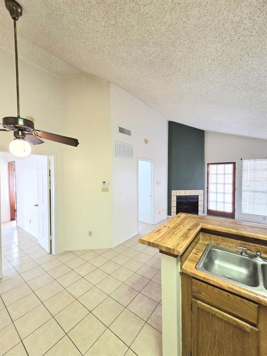 Great investment opportunity 2 bedroom, 2 bath condo in Northeast Dallas; features vaulted ceiling, spacious living room with a wood burning fire place. Also, enjoy close proximity to Northwest Highway and 75, as well as a short commute to SMU, White Rock Lake, North park Mall, and plenty shopping stores and restaurants.