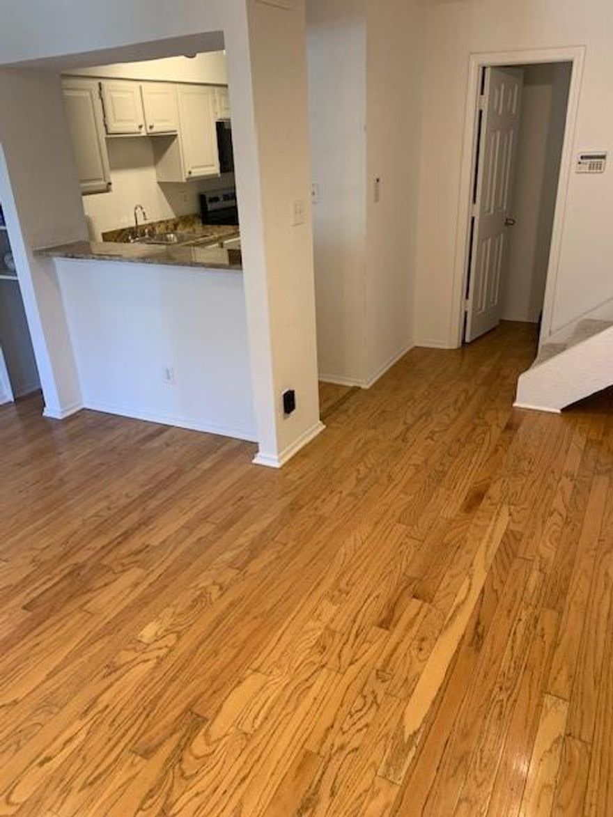 One bedroom 1 and a half baths  2 story 1 reserved covered parking and additional extra parking for guests.
on 2nd and 3rd floors providing extra security and nice view off patio.
condo just repainted, recarpeted and downstairs wood floors sanded and waxed. Kitchen wood floor replaced in last few years as well as Refrigerator.
Stove, Microwave, Granite counters and sink replaced recently.
patio doors replaced.
Upstairs full bath remodeled with flooring, toilet and shower just redone. Utility Room upstairs off bedroom.
Carpeting on stairs, study and bedroom just replaced. fireplace in bedroom and fireplace in downstairs living room.
.condo recently repainted.           SELLER WILL CINSIDER FINANCING      AGENT,OWNER
condo complex has security gate and completely enclosed.
great location right near upper Greenville Restaurants and shopping. Just a few blocks East of SMU and Park Cities and Central Expressway
Seller Financing,possible, call AGENT