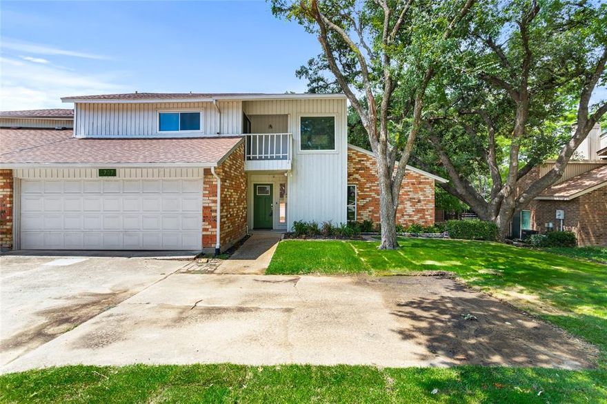 Golf, Tennis or Pickle players wanted for more competition! Membership included with HOA.
Features 3 bedrooms with 3 full baths, a cozy fireplace, private balconies off of the two upstairs bedrooms, the bedroom downstairs has a minibar (currently used as a game room), and a generous deck that overlooks a tranquil creek and lake that is perfect for peaceful mornings or evening unwinding. Birds and other wildlife can be seen regularly. Updates throughout including all new plumbing installed in 2022 along with foundation repair. Step outside and enjoy the unmatched amenities that Country Place has to offer. The HOA provides lawncare, membership to swimming pool, 9 hole par 3 golf course, putting green, 6 tennis courts, basketball court, exercise gym, kids playground, community garden, stocked ponds ideal for catch and release fishing, and paths for daily walks & runs. Clubhouse can also be booked for parties & gatherings. Whether you're into sports, nature, or simply relaxing, there’s something here for everyone. Come experience the perfect blend of relaxation and recreation. This townhome in Country Place is more than a house, it’s a thriving community with which you can be a part. Washer, dryer, stainless steel finished kitchen appliances, minibar fridge, fireplace kit and outdoor hoses will convey with acceptable offer.