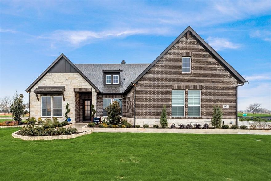 Previous model home! Ask us about our Trade In Trade Up program, we can buy your home! The Verbena floor plan features a modern, open-concept layout and the sought-after features today’s homeowners are searching for. With four bedrooms, three bathrooms, and a flex room, this plan boasts just over 2,400 square feet of functional living space. Upon entering the home off the front porch, you’re welcomed by an inviting foyer. Immediately to the left is a hallway with a bedroom, walk-in closet and full bathroom, as well as a linen closet. Across the foyer is a flex room, perfect for a home office, formal dining room or whatever need your family has for the space.
