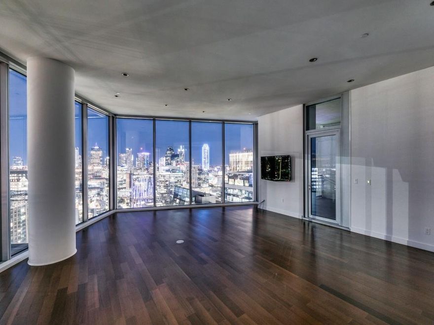 This 28th floor sub-penthouse is more than just a home-it is a gateway to a definitive lifestyle. Imagine waking up to panoramic views of the bustling city, light filtering through floor-to-ceiling windows, casting a glow over your beautiful home. The day continues and the city becomes your playground-the KATY Trail, neighborhood pubs, fine dining, vibrant nightlife. Walk to the AA Center for a concert,game. Stroll the Arts District & enjoy a performance. Everyday an opportunity for fun and culture. A quieter day? Enjoy Azure's acclaimed pool, have a private massage or exercise in the state of art fitness center. Quietly unwind? Relax in your spa-like, marble bathrooms or enjoy friends in the open living spaces at your condo. From the custom cabinetry to the high-end appliances, all has been meticulously curated to exceed expectations. 3 garages close to the elevator, 24-7 concierge catering to your every need, every day feels like a 5 star resort experience. Come enjoy Life in Style!