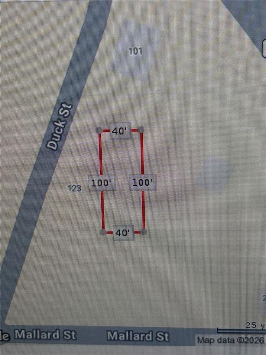 Spacious Vacant, perfect for building your dream home. Also to approved for mobile-home.