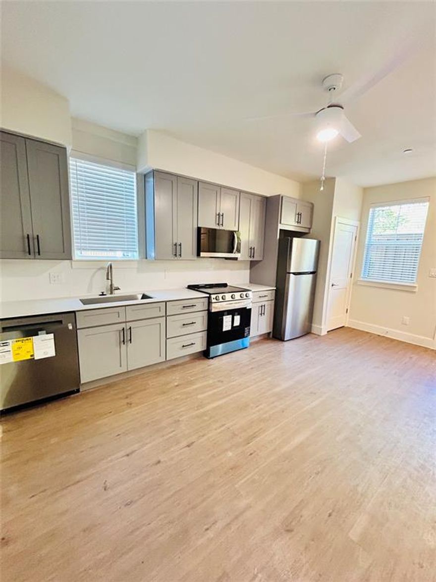 ***IMMEDIATE MOVE IN SPECIAL- HALF OFF FIRST- AND SECOND-MONTH RENT***


Welcome to 5317 Reiger, a stylish and modern studio apartment located in the vibrant city of Dallas, TX. This apartment boasts a sleek design with new flooring and a fresh set of cabinets, creating a contemporary and inviting atmosphere. The kitchen is a chef's dream, equipped with stainless steel appliances, a built-in microwave, and a custom tile backsplash. The bathroom features a convenient tub-shower combo, perfect for unwinding after a long day. The apartment also offers the convenience of washer-dryer hookups, ensuring laundry day is a breeze. With recessed lighting and new ceiling fan-light fixtures, you can create the perfect ambiance for any occasion. The private entrance adds an extra layer of privacy and security. Plus, take advantage of our move-in special to make your transition even smoother. Experience the perfect blend of style, comfort, and convenience at 5317 Reiger! ASK ABOUT OUR DEPOSIT FREE OPTION!!