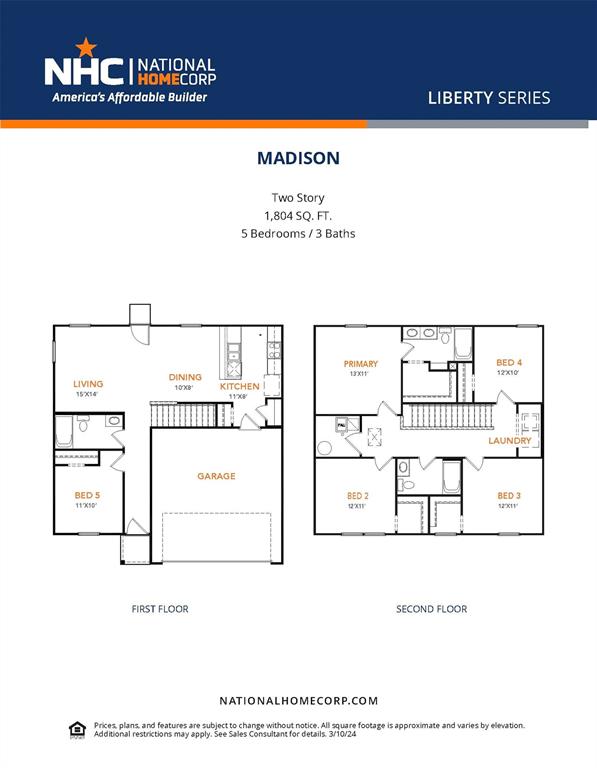 1700 Dwelling Place