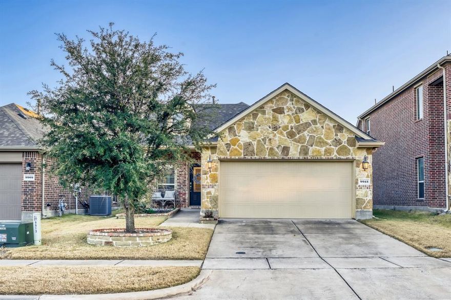 Welcome home to Fossil Creek at Westridge. This well maintained home is conveniently located off Highway 380, zoned to Prosper ISD, and just minutes from everyday conveniences including HEB, shopping, and dining. The location also offers quick access to entertainment, with the new Universal Studios theme park opening Summer 2026 just approximately 15 minutes away. Inside, the home features a functional layout with spacious living areas designed for everyday living. The roof was recently replaced January 2026, providing added peace of mind for the next owner. A fantastic blend of location, comfort, and convenience.