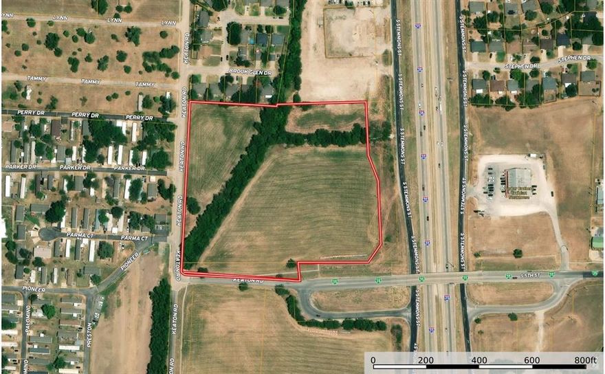 Prime 10+ acres commercial opportunity in Sanger with excellent access just off I-35. Property is commercially zoned and has Sanger water and sewer available, making it ideal for a variety of commercial developments. Currently ag exempt, offering potential tax advantages while planning your project. Great visibility and convenient location with strong growth in the surrounding area.

All information deemed reliable but not guaranteed. Buyer and buyer’s agent to verify all information.