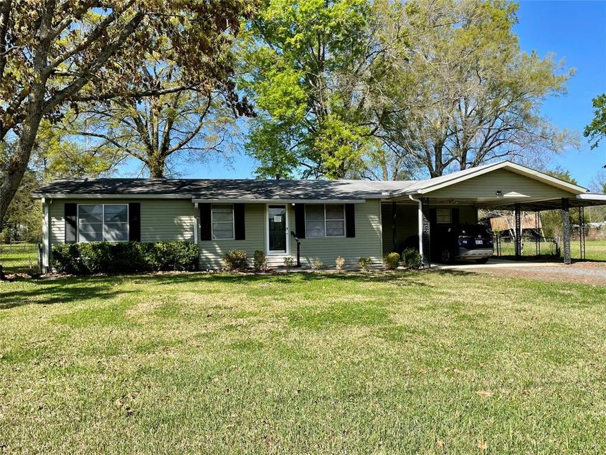 Move-in ready 3-bedroom, 1-bath home on a generous half-acre lot in a quiet area. This home offers plenty of outdoor space to enjoy along with two storage sheds that provide excellent room for tools, hobbies, or additional storage. Inside, the home features a comfortable and functional layout ready for its next owner to make it their own.  3 covered parking spaces adds everyday convenience and room for the whole family, while the spacious yard offers endless possibilities for outdoor living, gardening, or future improvements. If you’re looking for space, privacy, and a home that’s ready to enjoy, this one is worth a look. Schedule your showing today.