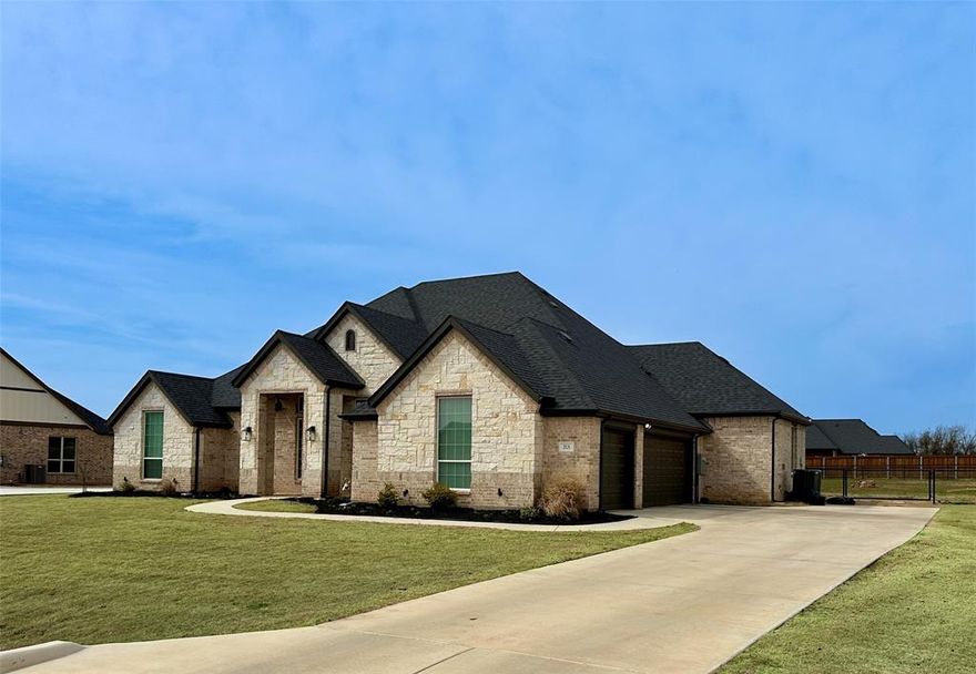 MOTIVATED SELLERS!! Welcome to this stunning 4-bedroom, 3-bathroom home that perfectly blends comfort and modern living. Step inside to discover an inviting eat-in kitchen featuring elegant quartz countertops, ideal for both casual meals and entertaining. The spacious layout includes a dedicated office, perfect for remote work or study, ensuring a productive environment. One of the standout features of this property is the covered patio annd expansive backyard, offering ample space for outdoor activities, gardening, or simply relaxing.  The three-car garage provides plenty of room for vehicles and additional storage. This home is a perfect fit for families seeking a blend of functionality and style in a desirable neighborhood. Don't miss the opportunity to make it yours!