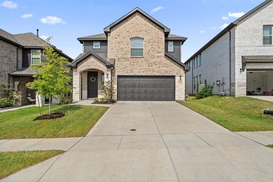***Lease price includes washer, dryer, refrigerator and mounted TV in backyard entertaining area***

Welcome to 1432 Martingale Ln—a spacious Forney home featuring large bedrooms, a versatile game room, and modern finishes throughout. The open-concept layout flows seamlessly from the family room to the kitchen, where you’ll find granite counters, tile backsplash, stainless steel appliances, and a gas range. 

The primary suite is your personal retreat with a garden tub, separate shower, and dual vanities. Durable wood-look tile floors in the main living spaces blend style with everyday practicality. Outside, enjoy a pet-friendly backyard setup complete with a mounted TV—perfect for game days or movie nights under the stars.

Located minutes from Walmart, Kroger, ALDI, Tom Thumb and local favorites like Dutch Bros, Brunch Room Bistro, Cava, Chick Fil-A and plenty more! Spend weekends at Forney Community Park or head to Lake Ray Hubbard for outdoor fun.

This home delivers space, convenience, and lifestyle—all in one!
