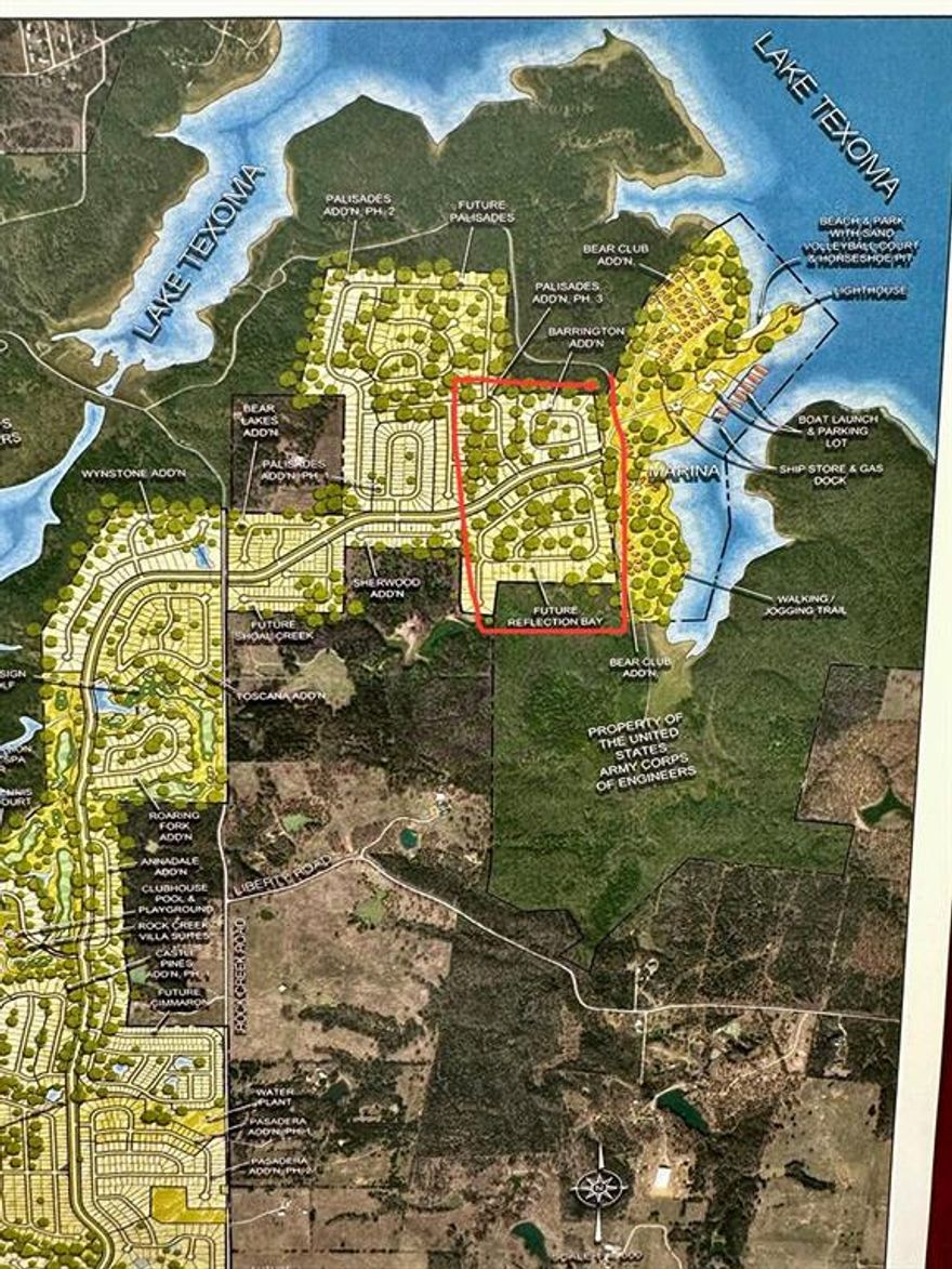 ?? Rare Land Opportunity in Prestigious Lakeside Community! ??

Don’t miss this rare chance to own land in one of the most sought-after communities near Lake Texoma. This exclusive property sits right next to land owned by the U.S. Army Corps of Engineers and is just minutes from the Lake Texoma Marina.

Enjoy breathtaking views of the golf course and lake, along with a lifestyle enriched by fishing, boating, hiking, and peaceful moments by the scenic shoreline.

Whether you're building a weekend retreat or a forever home, this lot offers the perfect blend of natural beauty and upscale living.
