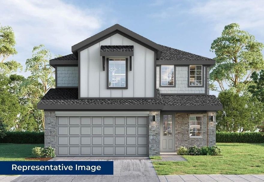 MLS# 21091201 - Built by First Texas Homes - Feb 2026 completion! ~ Located in Brookfield, Melissa, TX, this thoughtfully designed home offers 5 bedrooms, 3 bathrooms, and 2,660 sq ft of flexible living space that’s built for real life. Whether you're gathering with loved ones or enjoying a quiet moment, this home gives you the space, and comfort, to do both. Inside, you’ll find a home office on the first floor, providing exceptional flexibility and convenience. An inviting entry features an 8-ft door and vaulted ceiling in family room, leading to a kitchen with 42 cabinets, a large island, gas cooktop, and walk-in pantry. This home is designed for entertaining, boasting a covered patio, game room, and home theater, designed to make everyday living easier and more enjoyable. With close access to HW SR121, HW 75 and HW 380, just a few minutes from Melissa Town Center AND Historic Downtown McKinney, offering rural living with easy access to urban amenities, you’ll enjoy the convenience of everything you need, without giving up the peace of coming home. If you’re looking for a home that fits your life, we’d love to show you around. Schedule your private tour today.