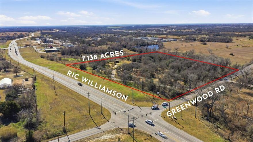Positioned at a hard corner on the new loop around Weatherford, this exceptional land offering presents a rare opportunity for both commercial and residential buyers in one of the fastest-growing counties in the United States. With over 500 feet of frontage along Ric Williamson Memorial Highway and additional frontage on Greenwood Road, the property benefits from outstanding visibility, accessibility, and traffic exposure—making it ideally suited for a wide range of development uses.

The site includes an approximately 1,700 square foot residence, providing immediate income potential for a long-term investor or the option to repurpose the structure for commercial use, subject to zoning and approvals. Key infrastructure is already in place, including an excellent water well, septic system, and a nearby 12-inch water main available for future expansion. This prime corner location along Weatherford’s expanding loop positions the property for strong future appreciation and flexible use, whether as a strategic commercial site, mixed-use investment, or interim residential holding.