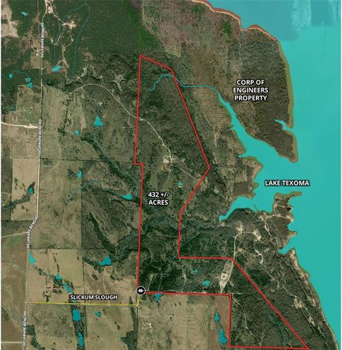 432 Acres Slickum Slough Road Whitesboro TX 76273