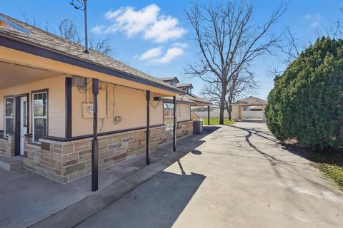 A home in Cleburne