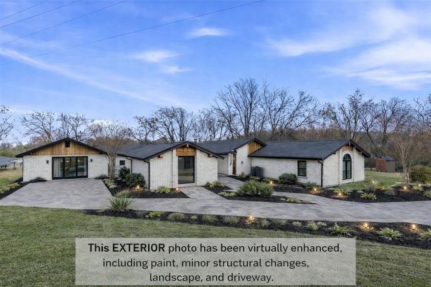Exceptional Opportunity: Turnkey Remodeled Dual-Home Retreat on 3 Acres. ABNB ready. Two virtually remodeled and repainted exterior photos are added—and clearly marked—to help recognize the huge potential.

Discover a rare and versatile property featuring two completely remodeled single-story homes with a sparkling pool perfectly situated between them. Sold fully furnished, this retreat includes everything needed for immediate enjoyment or income production—right down to all dishes, cookware, linens, a pinball machine, and an air hockey table.

Designed to comfortably sleep up to 12 guests (including sofa sleepers), the layout is ideal for short-term rentals, corporate or business retreat use, or multigenerational living. Each home offers modern finishes, thoughtful updates, and seamless indoor-outdoor living, creating both privacy and connection.

Set on 3.14 peaceful acres within a rural subdivision, the property offers space, tranquility, and flexibility rarely found. A fully paid-off bank of 98 solar panels provides exceptional energy efficiency—electric costs are typically limited to the basic service fee. Included is still most of an acre available for a shop or whatever the buyer envisions.

Previous contract terminated after buyer requested extensive upgrades and concessions well beyond market norms. Seller has been reasonable and proactive, including addressing major items, and has priced the property to reflect its condition and significant upside.

Whether you’re seeking a profitable investment, a private family compound, or a unique gathering place for business or recreation, this property delivers unmatched value, comfort, and opportunity—all ready from day one.  The owner will consider some seller financing.