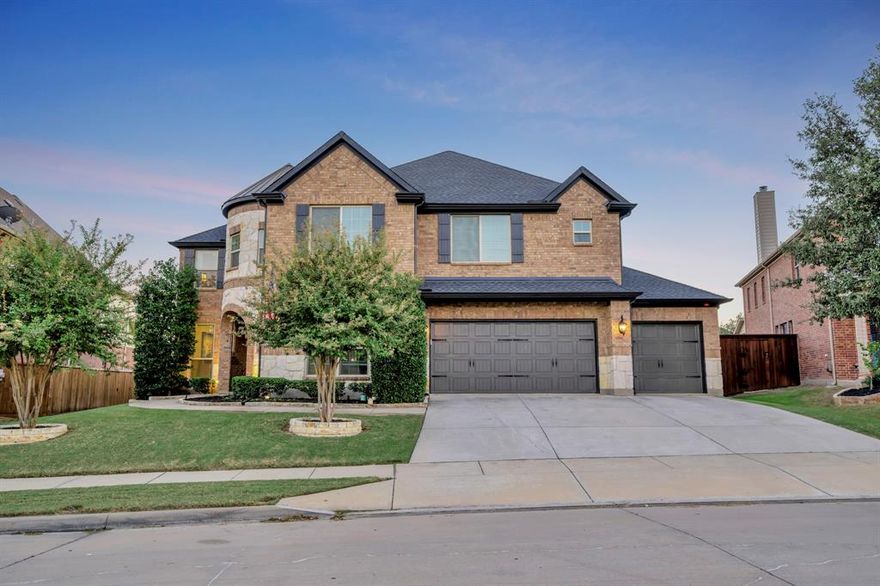 Beautifully maintained home in the popular Briarwyck community of Roanoke! This spacious 4-bedroom, 3.5-bath property offers the perfect combination of comfort, function, and style. The open-concept layout features generous living areas, a bright kitchen that flows easily into the family room, and plenty of space for everyday living and entertaining. Upstairs includes a large game room and media room, perfect for movie nights or hobbies. Recent updates make this home truly move-in ready—new roof, gutters, and exterior paint (2024), new AC unit (2023), fresh interior paint (2024), new windows (2023) and new carpet throughout (2025). The ¼-acre lot provides ample outdoor space, complete with a sports court, fire pit and storage shed, offering both recreation and convenience. The three-car garage includes an electric car charger and plenty of storage. Located in the desirable Briarwyck neighborhood, residents enjoy access to a community pool, walking trails, and beautifully maintained green spaces. The home is just minutes from downtown Roanoke, known for its dining and shopping options, and close to major highways for an easy commute. With its thoughtful updates, versatile floor plan, and ideal location, this Briarwyck home offers everything today’s families are looking for—space, convenience, and community.